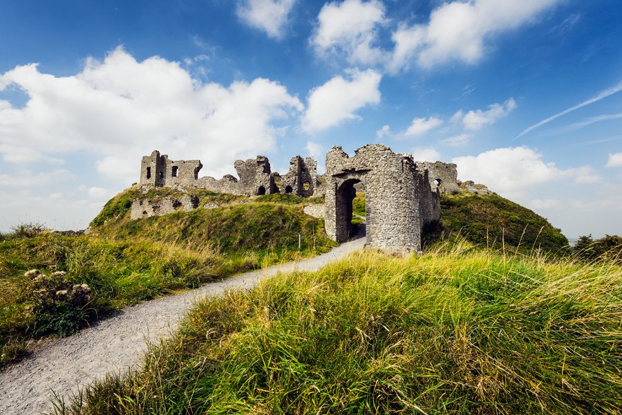 Dunamase Castle, The Rock of Dunamase, County Laois, Ireland!💚🇮🇪☘️ A Norman Castle belonging to Strongbow from 1170!