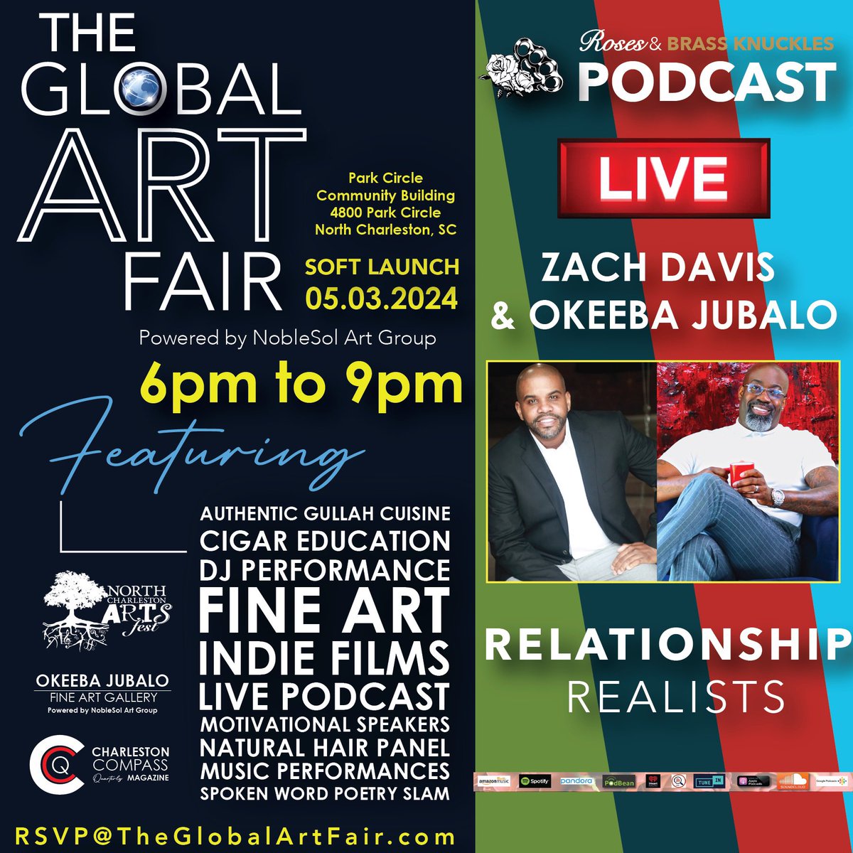 RSVP is official closed. The countdown begins! 

Powered by NobleSol Art Group
Official Media Partner : Young Black Entrepreneur Magazine

RSVP NOW! LINK IN BIO
#TheGlobalArtFair
#ATLANTAFAE
#culture 
#art
#ARTFAIR 
#indiefilm 
#indiefilmmaker 
#fineartist 
#artgallery