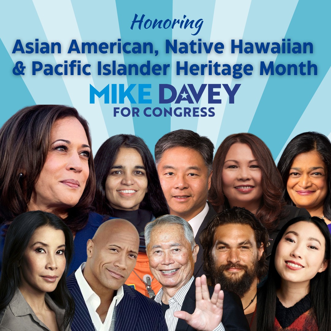 From @KamalaHarris, our 1st Asian American @VP to elected officials coast to coast, journalists, actors & especially Kalpana Chawla who lost her life reaching for the stars, our fellow citizens of Asian American, Native Hawaiian & Pacific Islanders heritage, inspire us all.