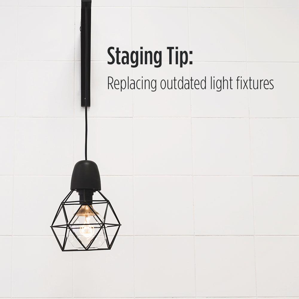 Seller Tip: Update your light fixtures! It's a simple way to bring new life (and value) to your home. #RealEstate #LakeOconee #ReynoldsLakeOconee #golfhomes #Lovewhereyoulive