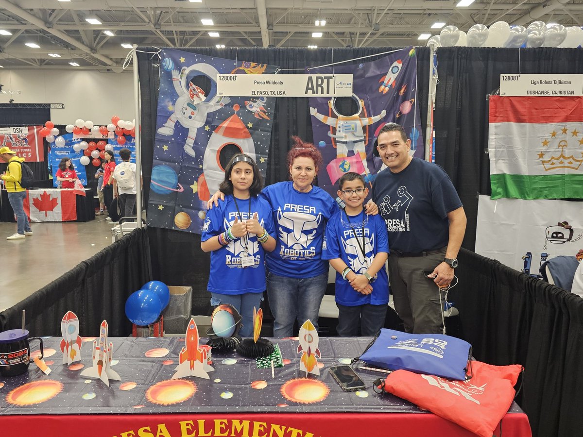 @Presa_Wildcats @presa_library @Banegas19Wendy @AlexCamack 
@YISD_enEspanol
Good Morning from Dallas, TX 😀. 
#vexworlds2024 #BowUp
#WeArePresa 
#WeDeliverExcellence
#THEDISTRICT