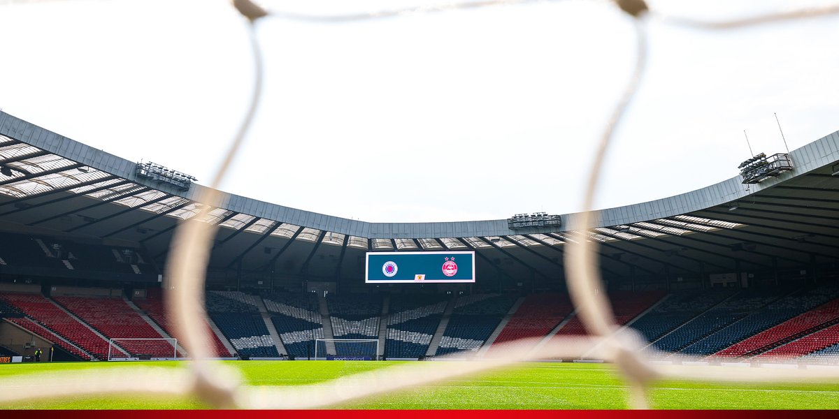 Hampden Park 📌

We are at the National Stadium for tonight's SFA Youth Cup Final against Rangers.

The game is live on the BBC Scotland channel and we will have updates and reaction from Glasgow. COYR!

#StandFree | @AberdeenFCYouth 🔴