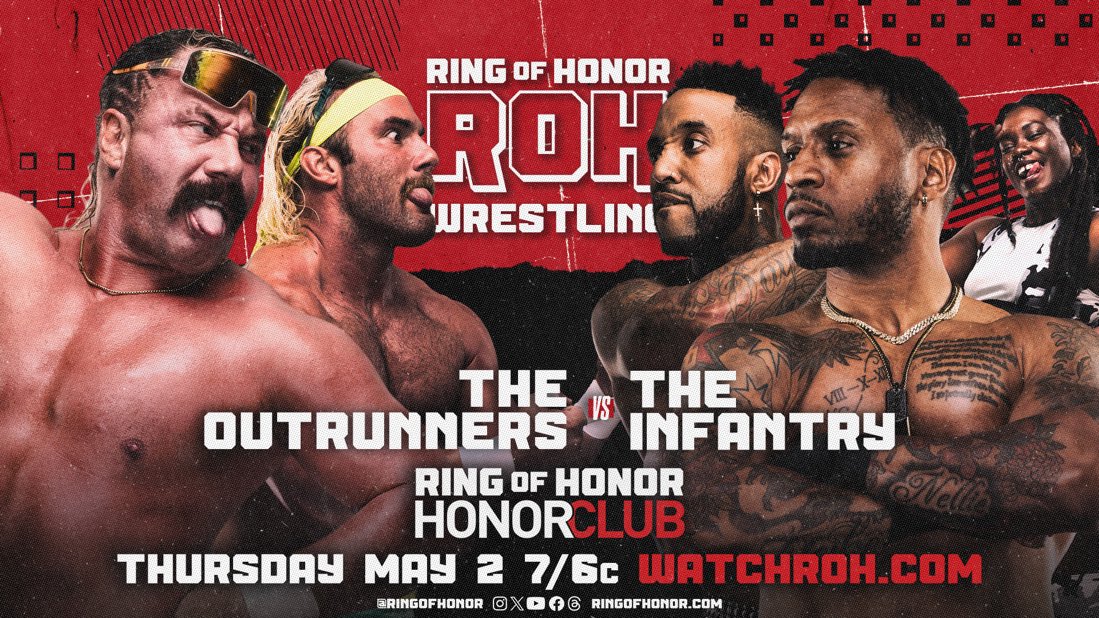 Are you IN or Are you OUT?

This Thursday, 
Pick a side & stay there.

#ROH 
@ringofhonor