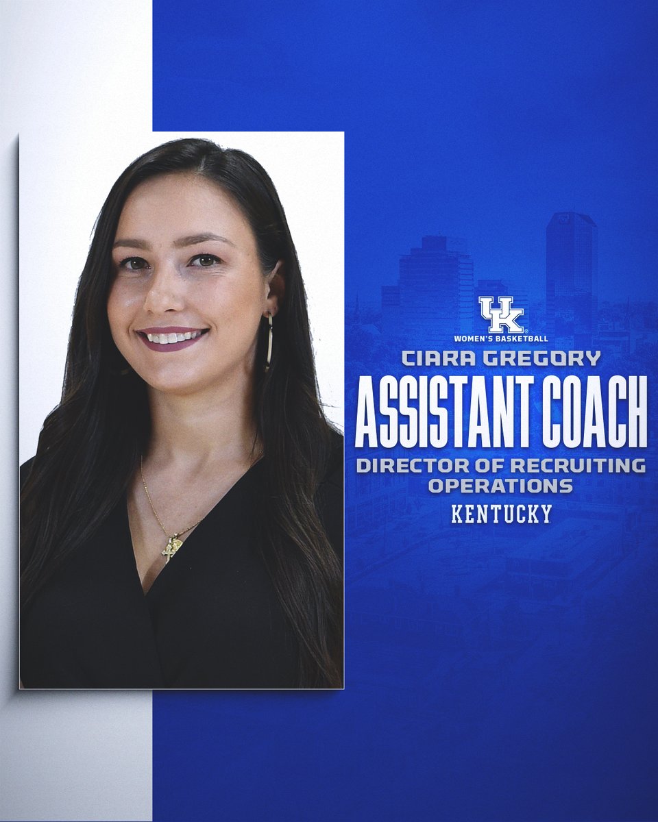 Welcome to Lexington, Coach C!

<a href="/cgregory1_/">Ciara Gregory</a> 

tinyurl.com/3f2cunyw