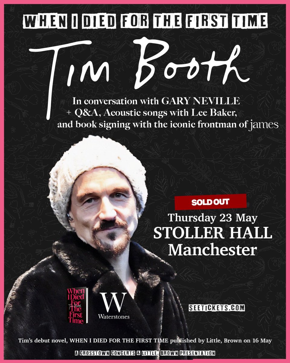 These three intimate evenings just got a lot better. I am deeply grateful and excited that @GNev2, @TroyHawke, Gordon Strachan and @leebakerstudio will be appearing with me at the London, Manchester and Glasgow book launches. Ticket link: bit.ly/4aOkaFr