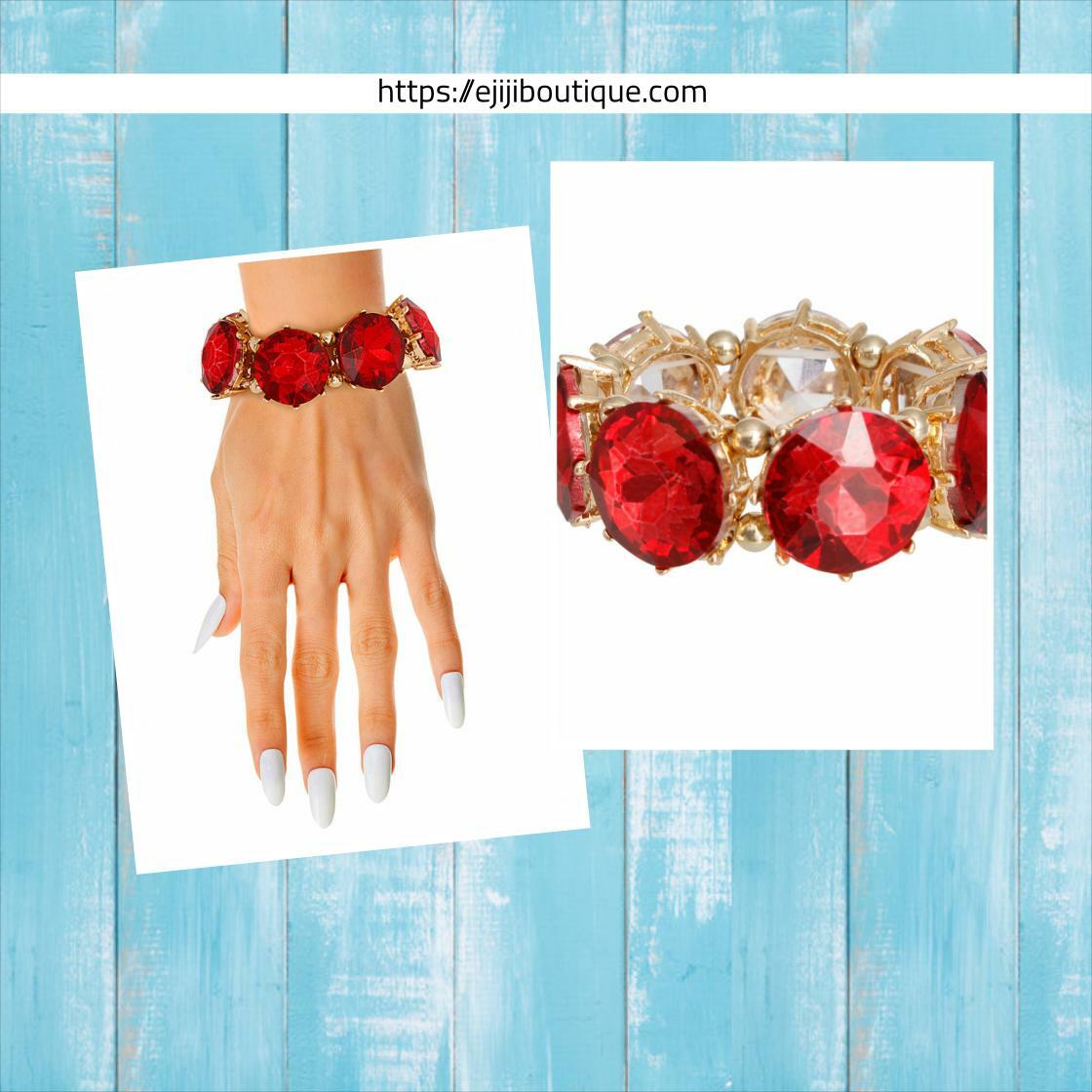 EjijiBoutique's tweet image. In stock. Going soon. Red Round Crystal Stretchy Bracelet only at $16.00.. 
ejijiboutique.com/products/red-r…
#EJIJIBoutique #FashionAccessory