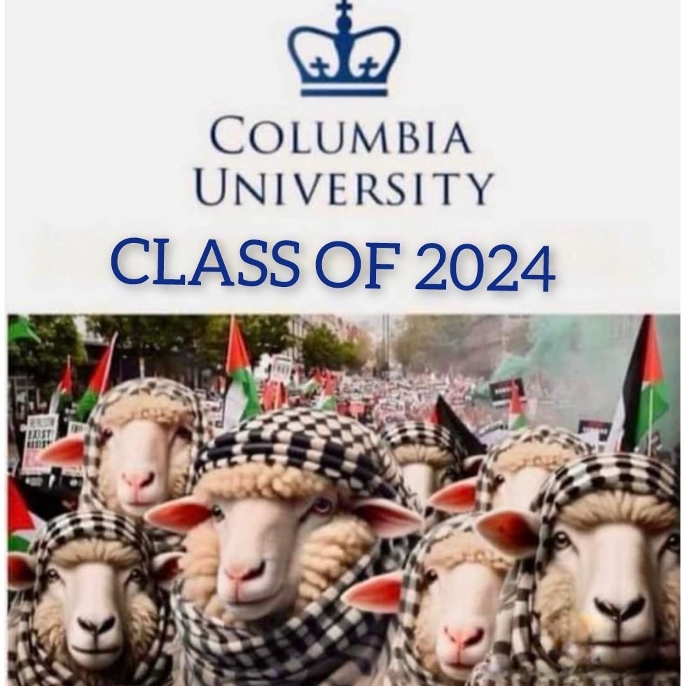 Introducing Columbia University's Class of 2024. Baaaaaah 🐑🐑🐑