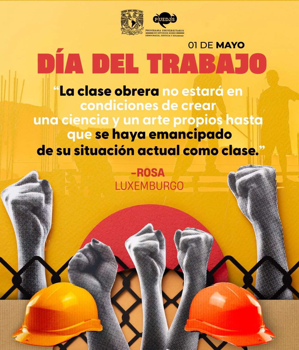 En el #DíaDelTrabajo, es importante reflexionar sobre el valor y la contribución de la clase trabajadora al progreso de la humanidad🧑‍🏭👷‍♂️ Sigamos luchando por condiciones laborales justas, dignas, libres y equitativas✊🏻 #1DeMayo