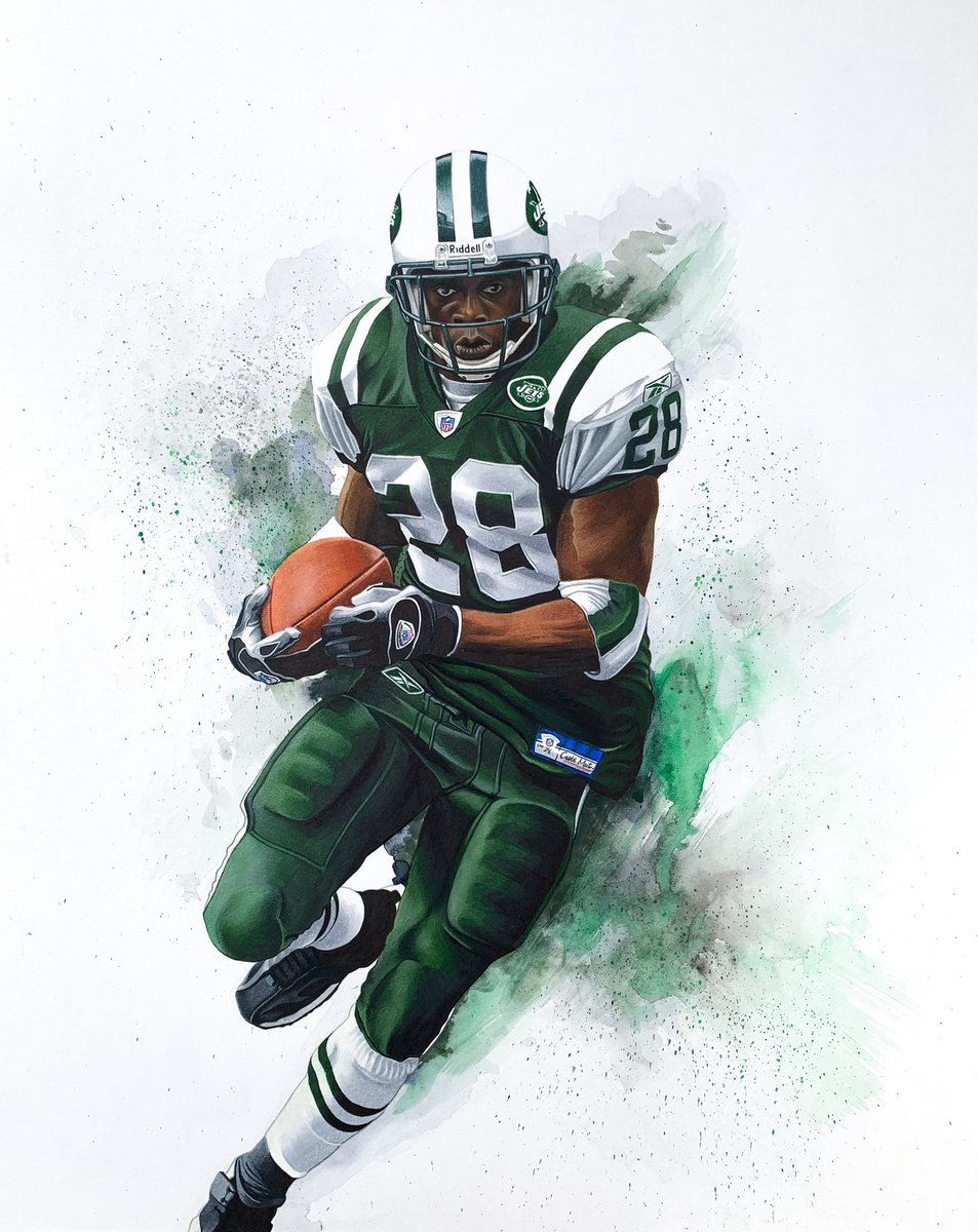 Happy Birthday to @nyjets Legend, @curtismartin I drew this image of him a few years back.🙂

Visit my shop and ➡️SUBSCRIBE⬅️ for special offers🔥 #sportsart #NFLart #whodoyoucollect