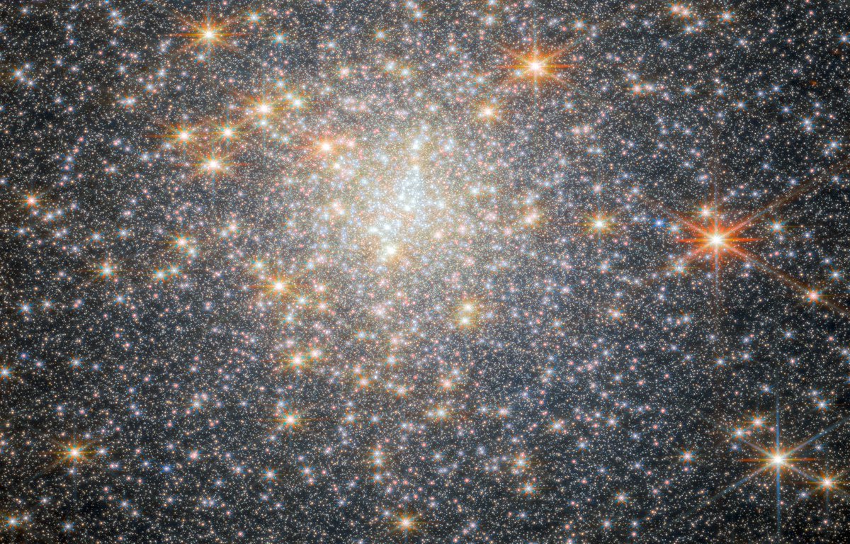 JWST GOT A PICTURE OF A BEAUTIFUL GLOBULAR CLUSTER IN THE INNER MILKY WAY!!! ✨