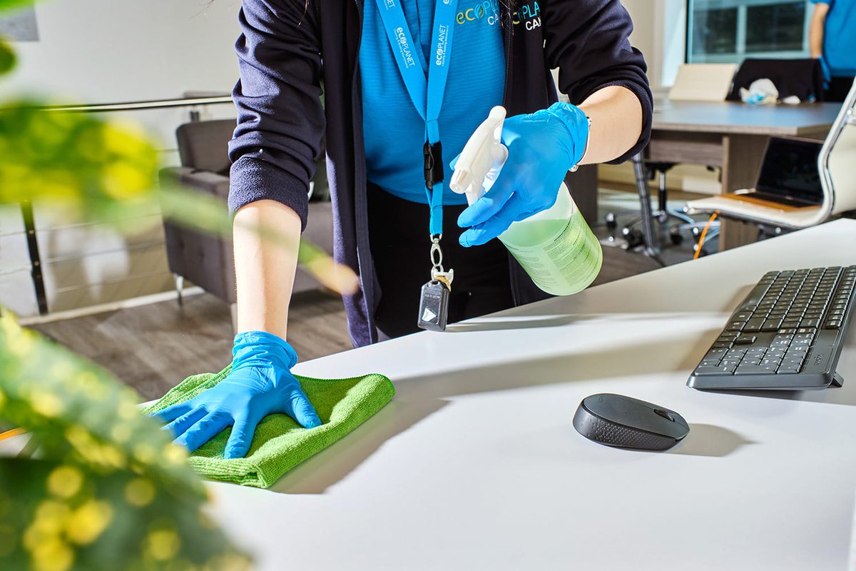 Elevate your office environment with EcoPlanet Property Services! Experience top-tier commercial cleaning with eco-friendly practices. Contact us at 604-565-5238 or team@ecoplanet.ca for a pristine, healthy workspace. #EcoFriendlyCleaning #CommercialCleaning #HealthyWorkplace