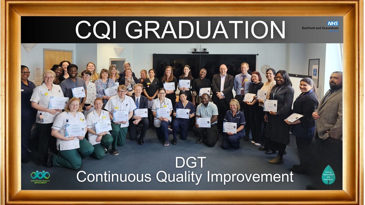 Congratulations to our newest CQI Practitioner and CQI Leadership graduates! 🏅 Their dedication and hard work shine through as they have completed rigorous assessments, proving their expertise in applying learning to practice.