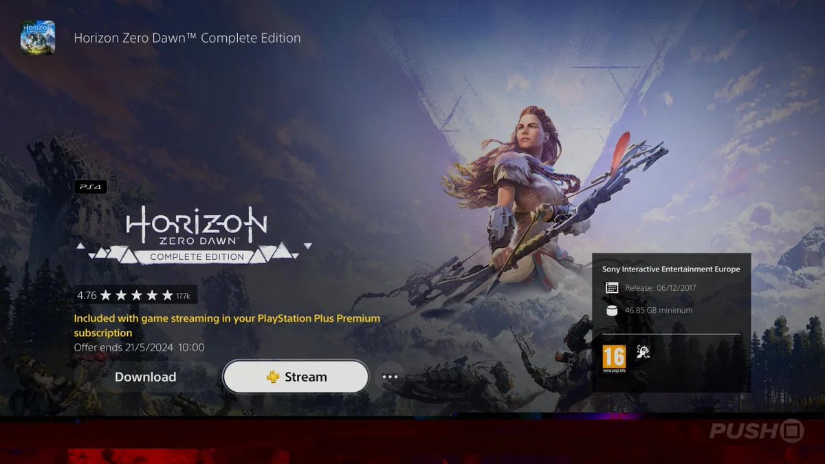 PlayStation is removing their own first party game, Horizon Zero Dawn, from PlayStation Plus Extra on May 21st

This seems bizarre, but maybe the Remake is true afterall 🤔