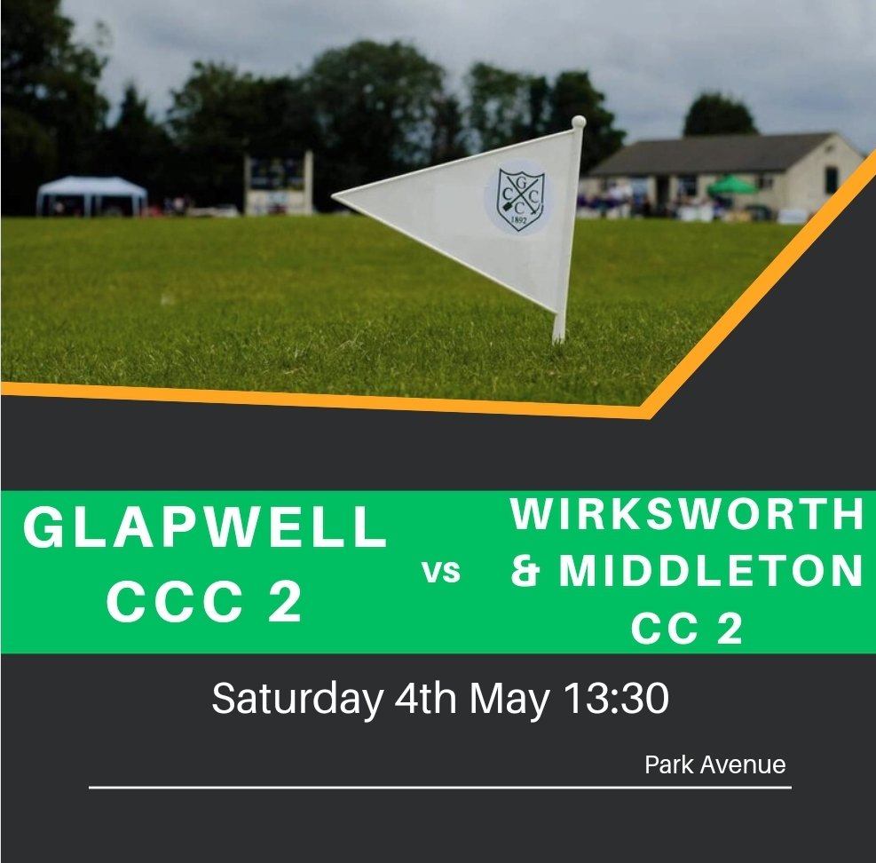 Our 2s host Wirksworth & Middleton 2s this Saturday 💛💚🏏 @WMcricketclub