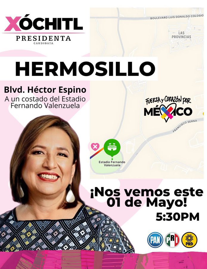 Hermosillo nos vemos al rato #MéxicoDespertó #XVaGanando