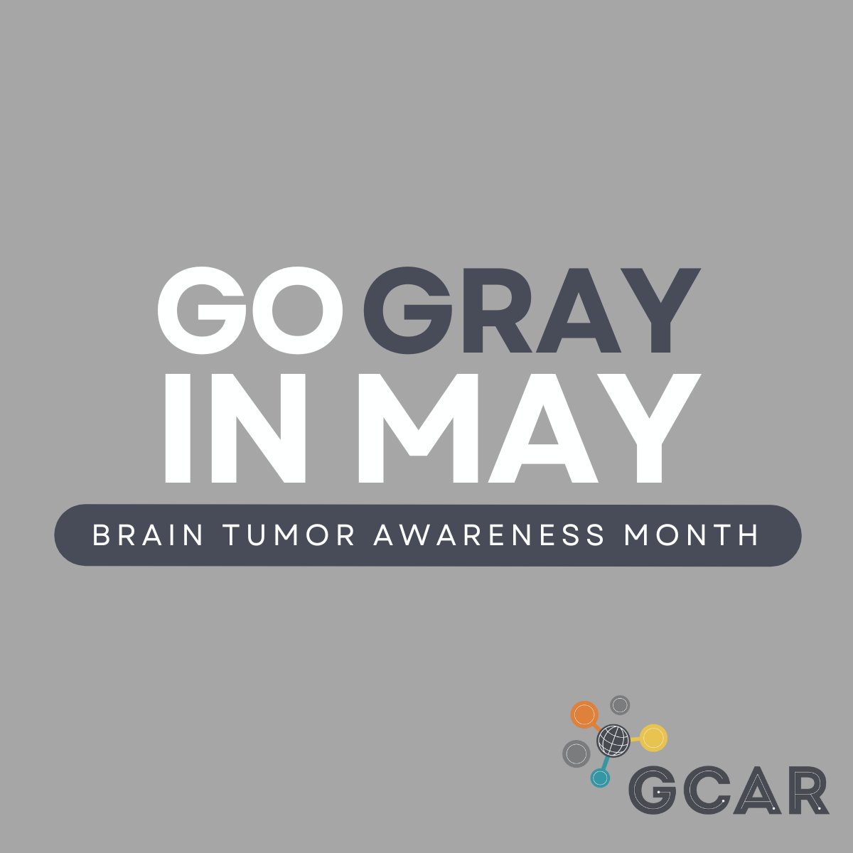 In honor of Brain Tumor Awareness Month, we are excited to provide an update on the progress of GBM AGILE, an innovative clinical trial for patients with newly diagnosed and recurrent #glioblastoma Learn more at gcaresearch.org/research/gbm-a… #GrayMay #GoGrayInMay…