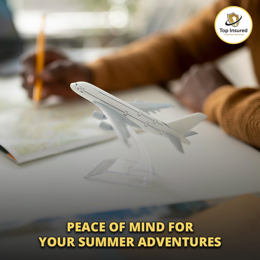 Dreaming of summer adventures? Don't forget travel insurance!

Swipe to see how it can protect you from unexpected hiccups.

Get a free quote from Top Insured Agency and travel with peace of mind!

#SummerTravel #TravelInsurance #TopInsuredAgency