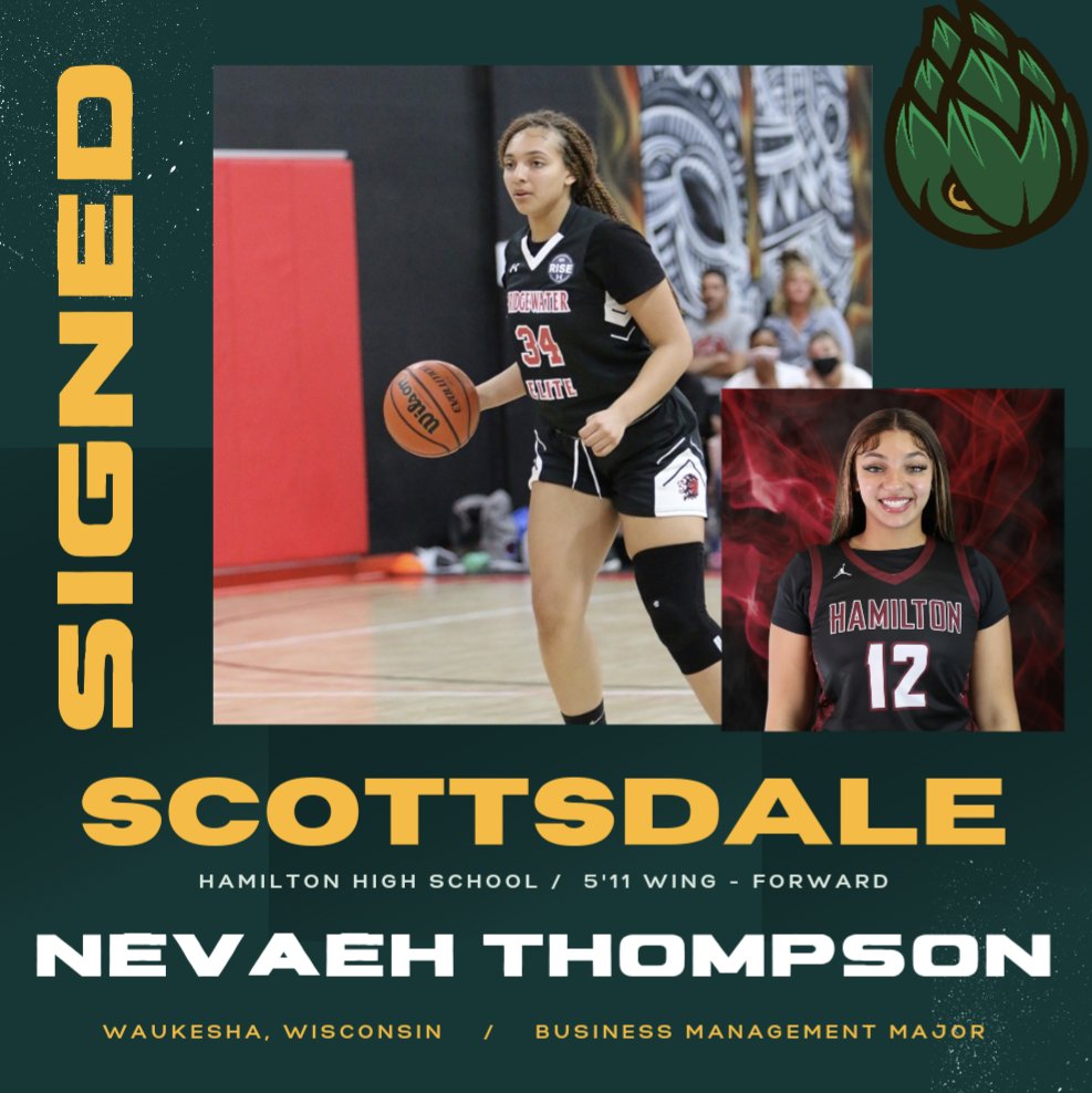 All the way from Waukesha, Wisconsin by way of nearby @HamiltonHoops - a BIG #Welcome to #TheGarden to Nevaeh Thompson! 🔐#Signed Can't wait to have you on campus with us! #GoChokes #Family #welcomeHOME