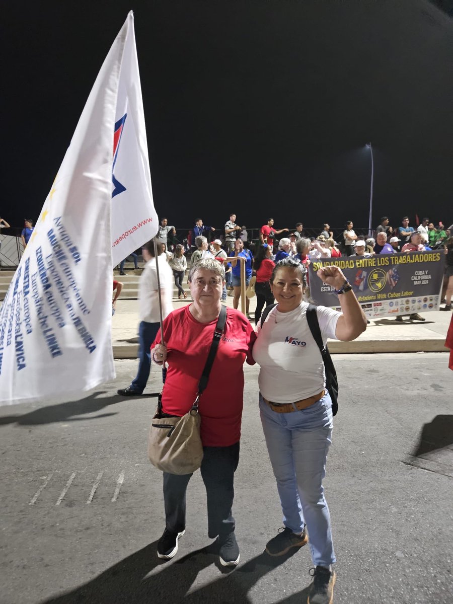 Maravillosa Cuba siempre con Belkys en el ICAP con Fernando con Diego Pary de Bolivia en la ONU con la Federación Cubana de mujeres en un taller de costura mágico y el primero de mayo Aún quedan días de emociones. ⁦@europeanleft⁩ ⁦@fernando5hicap⁩ ⁦@DiegoPary⁩