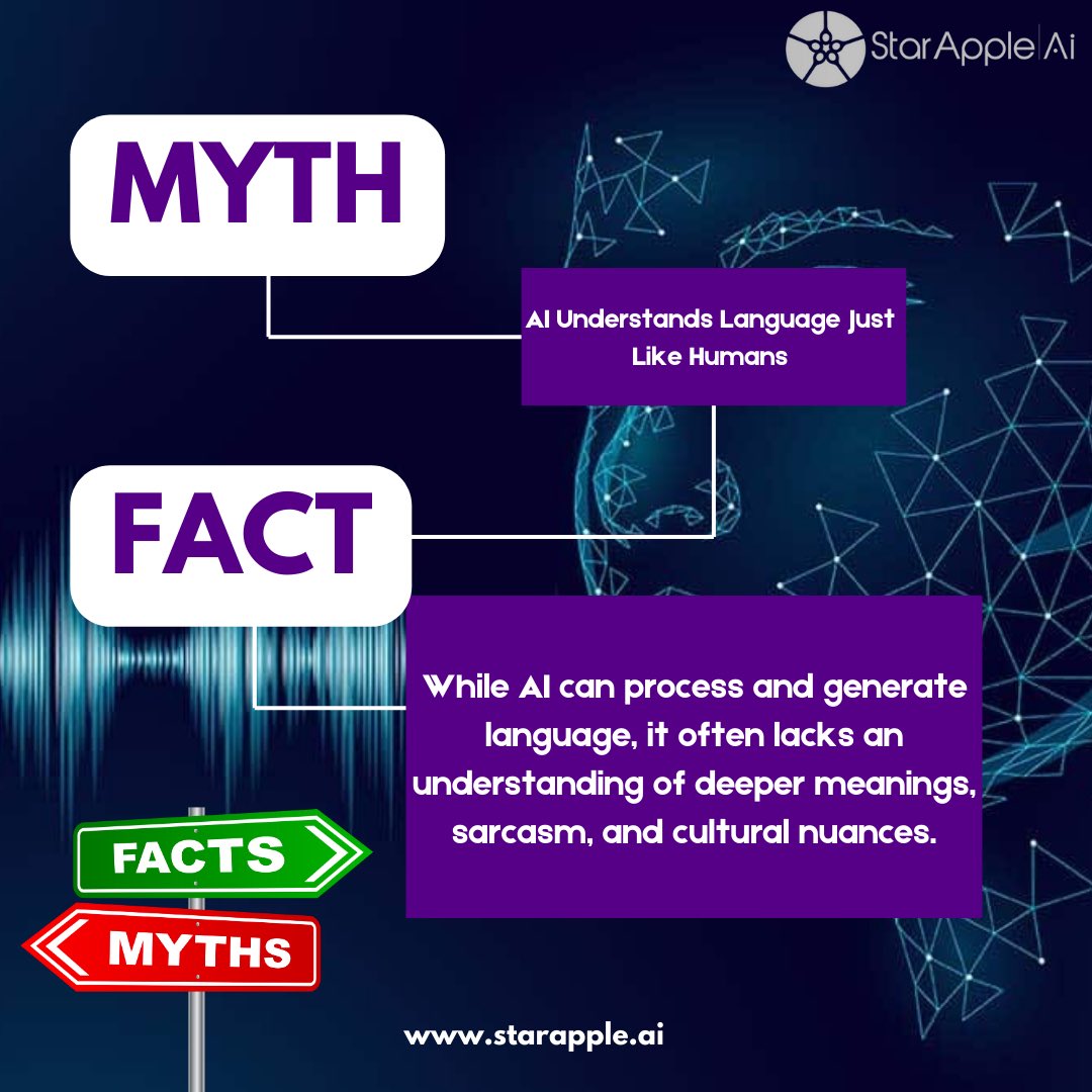 While AI excels at processing and generating language, it often struggles with grasping deeper meanings, sarcasm, and cultural nuances. 🤖💬 

#AI 
#LanguageModels
#Humanlanguage
#Deeperunderstanding
#CulturalNuances