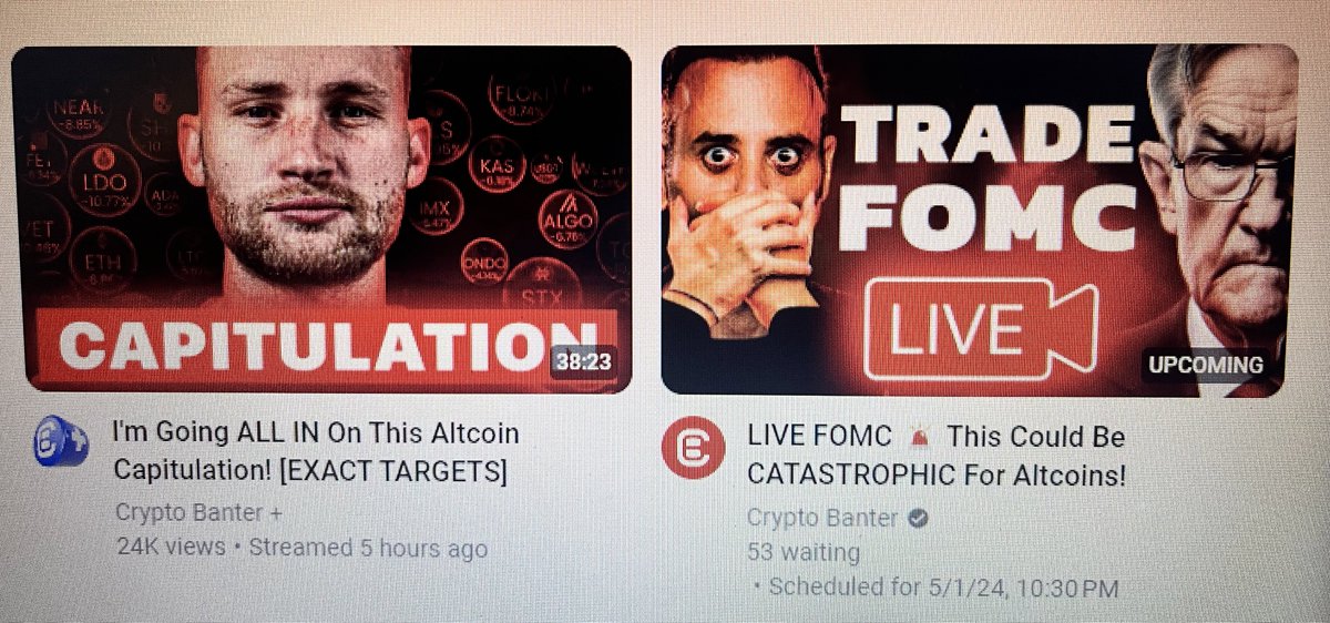 If there was ever a reason to trust a channel that gives you daily Alpha, this would be it. @Sheldon_Sniper - looking at signals and info that could enhance his next moves in altcoins. @cryptomanran - looking at fundamentals and info that could prevent him making moves. Both…