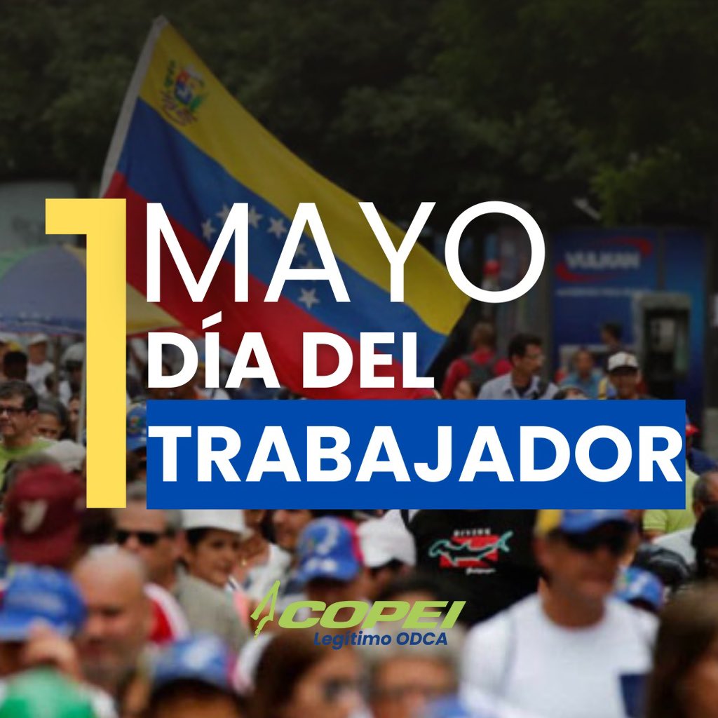 Hoy #1Mayo nos unimos a la exigencia de los trabajadores de Venezuela a tener salarios dignos. A partir del #28J todos los venezolanos contarán con salarios y la calidad de vida que merecen para garantizar el futuro de su familia. ¡Una remuneración digna, es el derecho de todos!