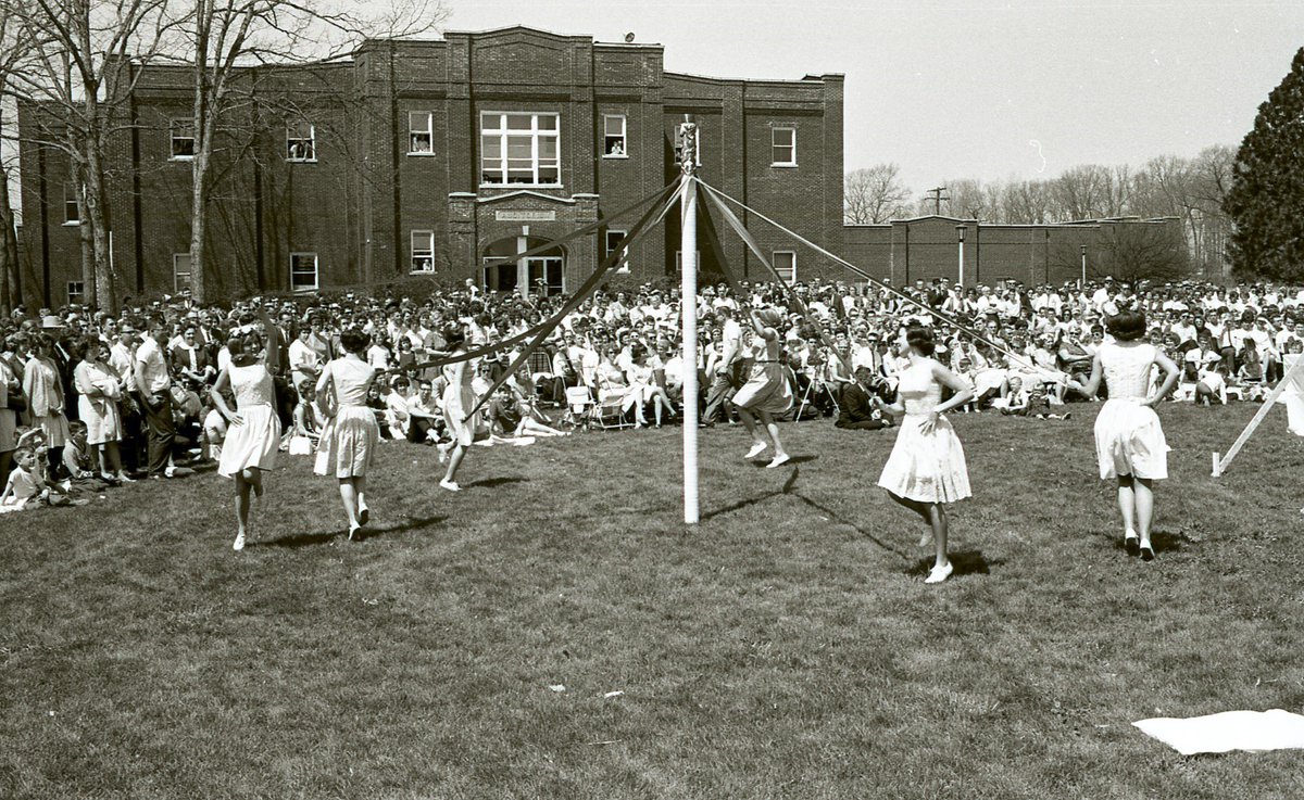 May Day has been a MU tradition for over 100 years! Today, our festivities have grown to include an air band contest, a trike race, a drag show, and even a mud volleyball tournament! Join us tonight at the student vs. staff softball game!