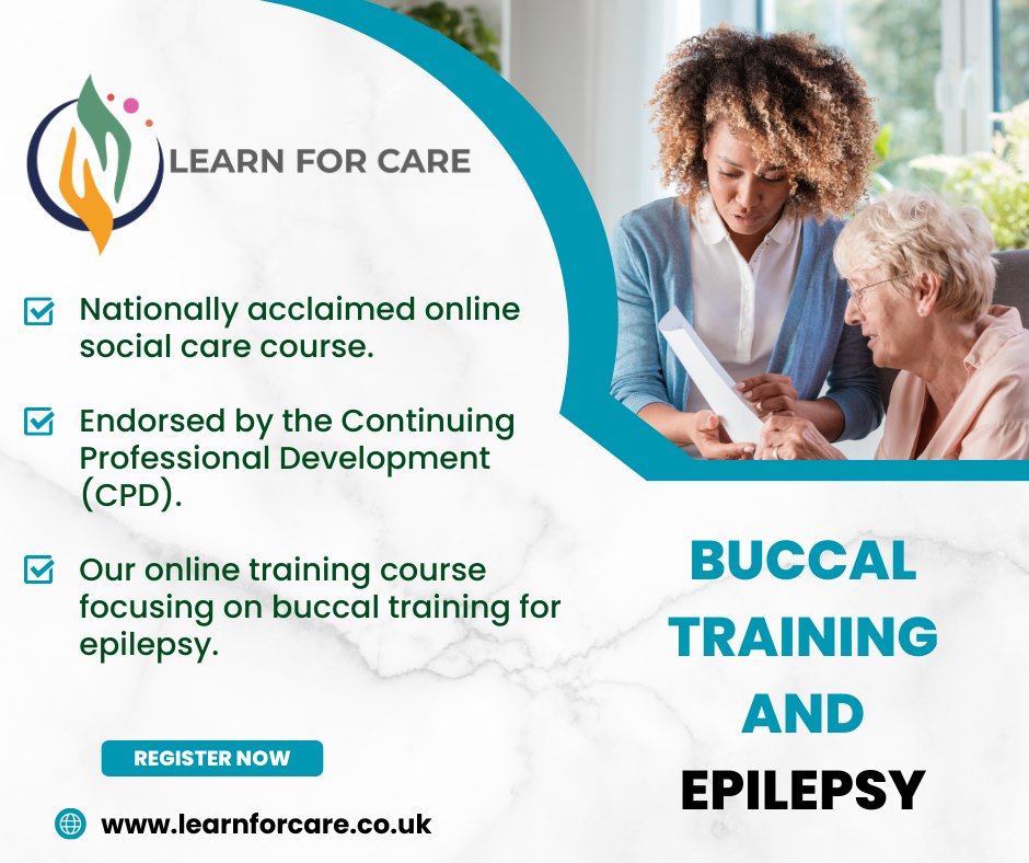 Become a master in Epilepsy and buccal training with our comprehensive online training course. Join us to empower yourself.
#epilepsyandbuccaltraining #caretraining #ElevateYourSkills #learnforcare #careworkers #caretraininginuk #OnlineLearning #cpdcertified #London #england #uk
