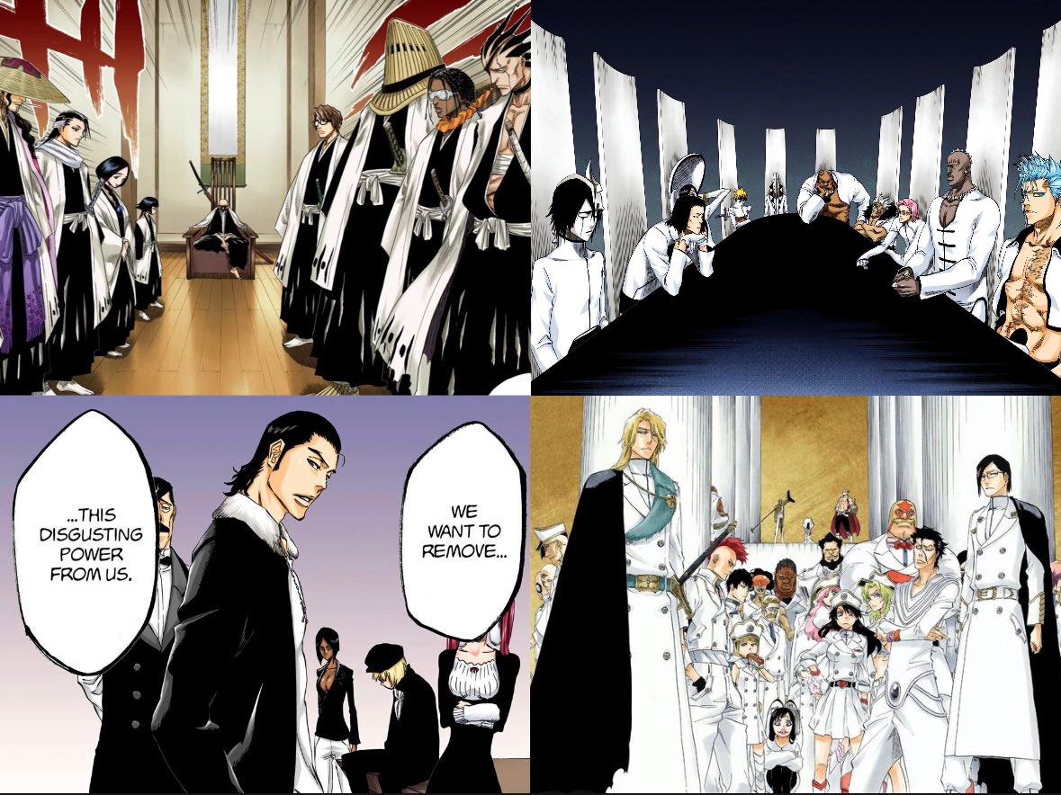 Would you rather be a member of the Gotei 13, Espada, Sternritter, or Xcution?