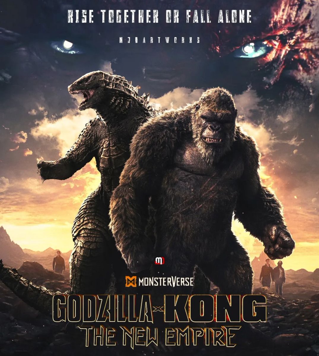 #GodzillaXKong releases digitally 5/14