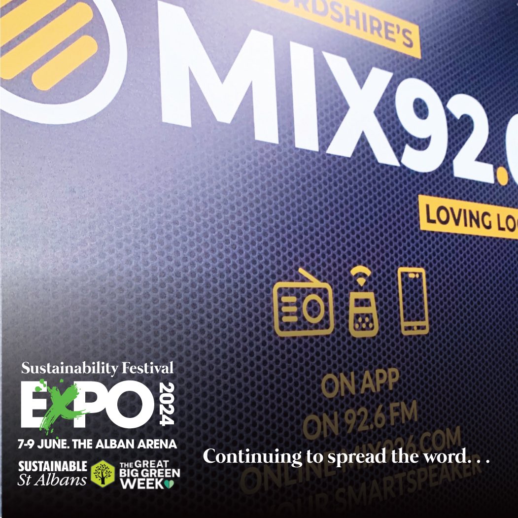 It’s May already and we’ve taken to the airwaves this week to record some promotional material for the #sustfestexpo Please do help us continue spreading the word by liking, sharing and commenting on our social media platforms. Oh, and tell your friends & family too! 💚🌍