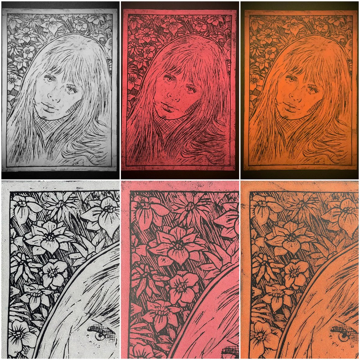 As it’s the First day of May I thought I’d show my Britt Ekland in The Wicker Man portraits from last year! @BrittEkland #brittekland