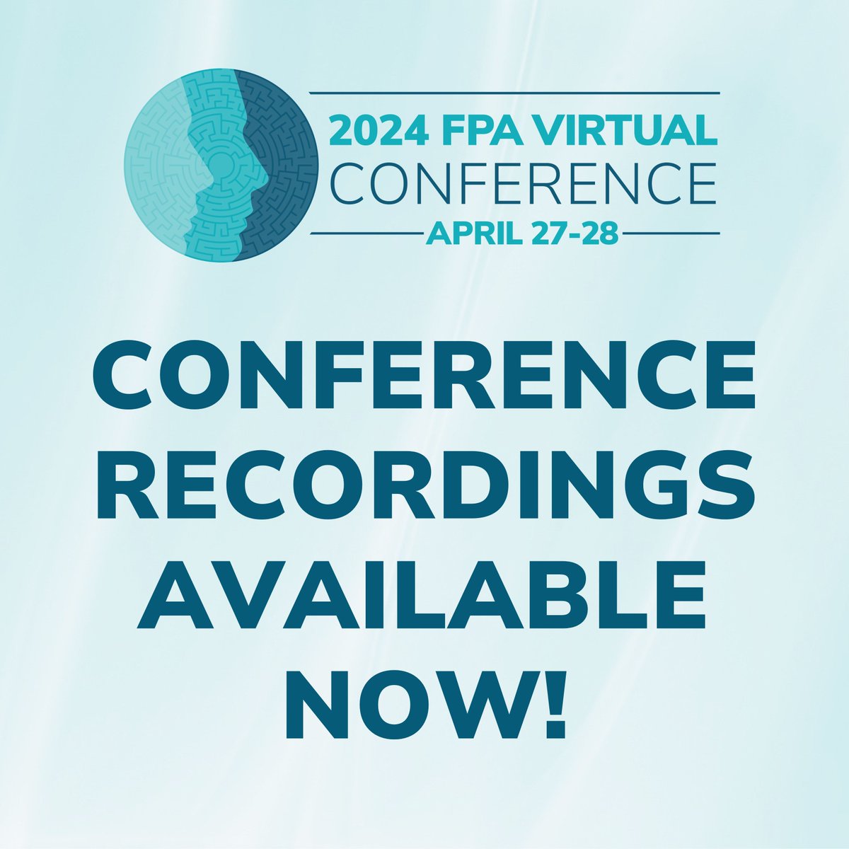 Recordings of all of the conference presentations are now available to watch! If you registered for the conference, you can now view the recordings by logging into the conference website. Under each session on the Agenda, click View Recording to watch the session.