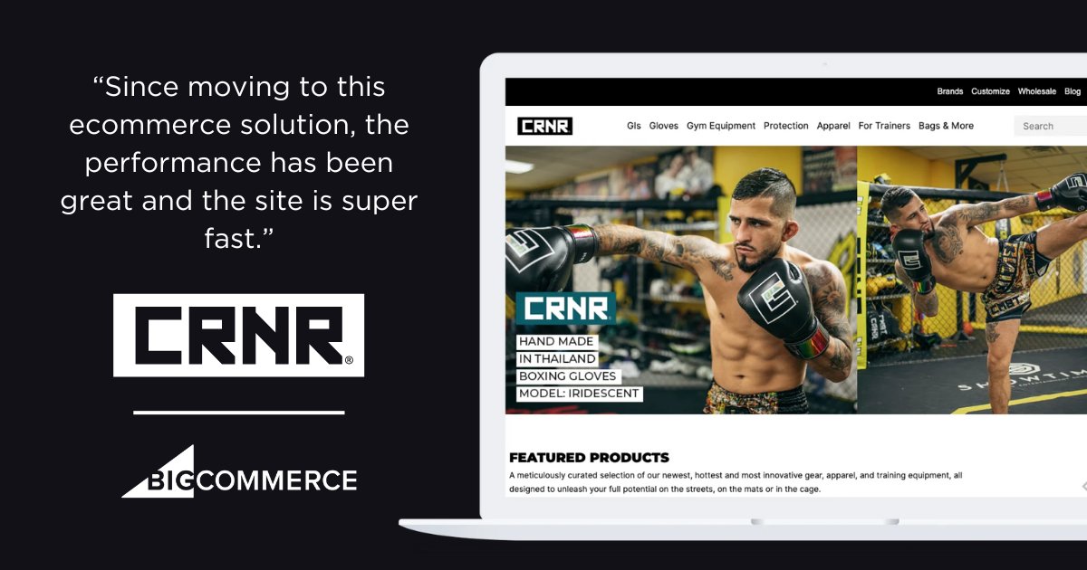 After evolving into a leading martial arts equipment manufacturer, @CombatCorner knew that if it wanted to get stronger, it needed a robust ecommerce solution. Since migrating, they've seen a 431% jump in overall site performance. Read the full story: bit.ly/3JBy8hQ