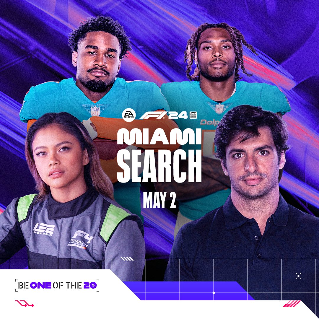 We're on the hunt for a Miami Champion, who will take the crown? 👑 Join us on May 2 for this #F124 event! 📺 🔴 Subscribe: youtube.com/@easportsf1