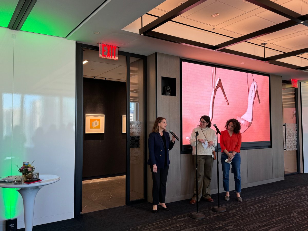 The #GTNewYork Green Team & Women’s Initiative hosted an #EarthDay Reception on April 25 in the New York office. The event featured guest speaker and client, Jennifer Stucko, Founder of Prota Fiori, a luxury women’s footwear brand founded on the philosophy of sustainability.