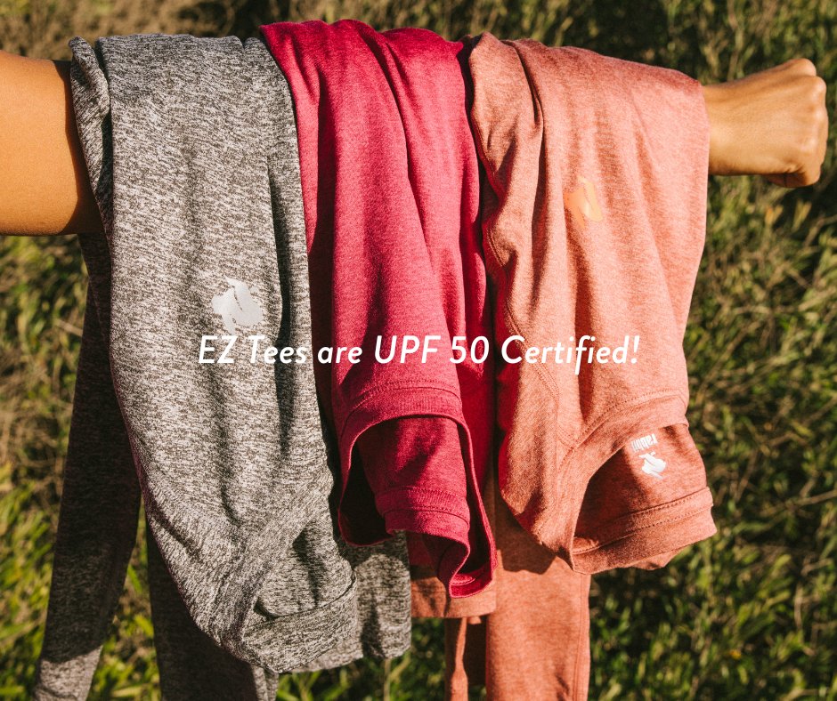 If you thought our love for EZ Tees couldn't get any stronger... think again. 🌞 Now certified UPF 50, enjoy longer days and sunnier runs with peace of mind, knowing you're protected in EZ comfort.

#runinrabbit #borntorunfree