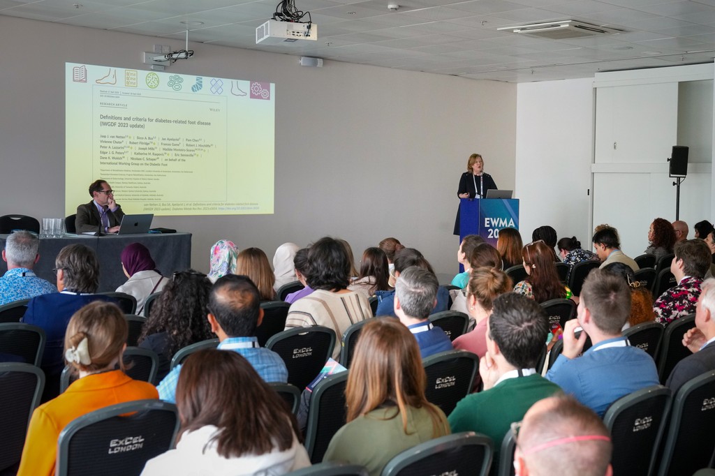 Exciting first session at EWMA's Diabetic Foot Stream: The IWGDF 2023 guidelines update!

The packed session underscores the collaborative dedication of EWMA & IWGDF to driving global diabetic foot care advancements! 👣

#DF #EWMA2024