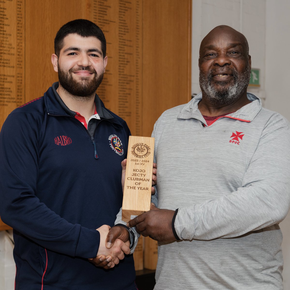 🏆 An award named after the ultimate clubman, congratulations to Diego Cost - the 2023/24 Kojo Jecty Clubman of the Year! #RPFC