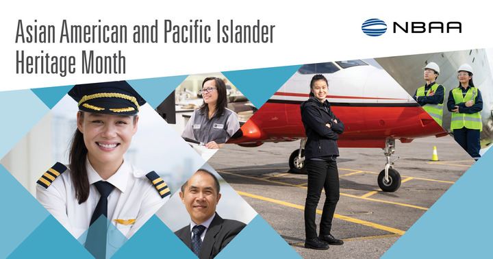 NBAA is proud to celebrate Asian American and Pacific Islander Heritage Month! We recognize and honor the contributions of Asian Americans and Pacific Islanders to business aviation and beyond. #AAPIHeritageMonth #AAPI #APAHM