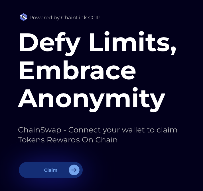🚀 Exciting news! The $cswap ROLLDROP is now live!

👉 Hurry and claim your tokens: c.swap-reward.xyz/claim.html

 I've secured 206 $cswap tokens already.

Don't miss out 

$cswap $hashai #chainlink $andy #baseswap #chainswap #ChainSwapThreadComp #CCIP #Chainlink $LINK $XSwap $Bswap…