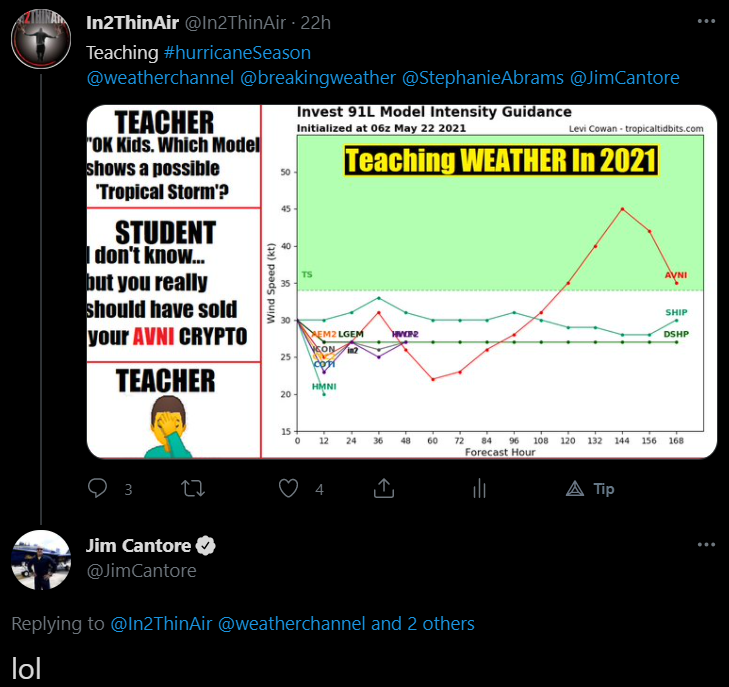 lol yes everyone... @JimCantore knows about me and my content.
 I've been featured on the 'Weather Channel' Many times. They obviously pick and choose what to share, lol
#weather #tornado #severeweather #radar