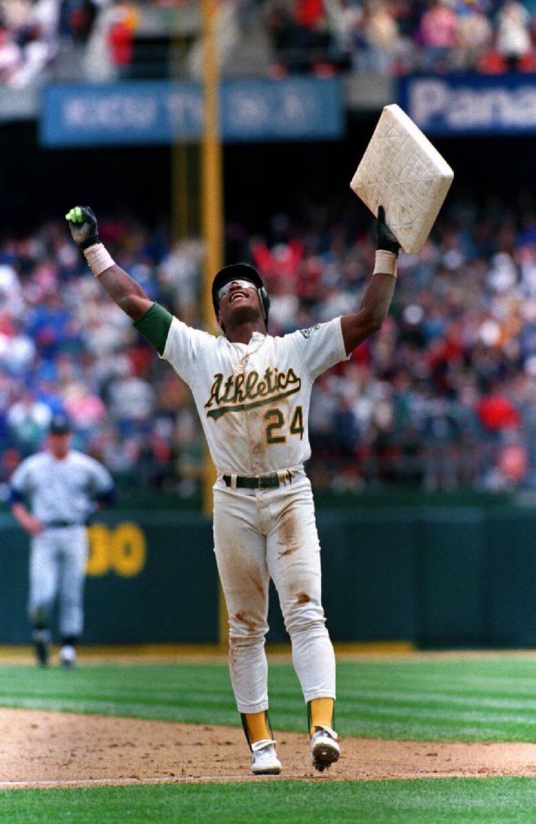 Super70sSports's tweet image. How great was Rickey Henderson? Only three players born after 1890 have even HALF as many stolen bases as he does. I said three guys. I said half. Think about that.
