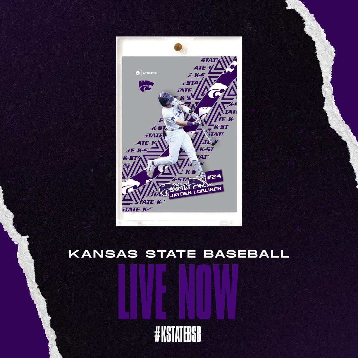 Step up to the plate and score big with Kansas State Baseball cards NOW LIVE on our site! ⚾️

Don’t wait – grab your packs now and experience the thrill of the game like never before!

#kstatebsb #KStateBaseball #TradingCards #CollectTheBest #wildcats #kansasstate #kstate