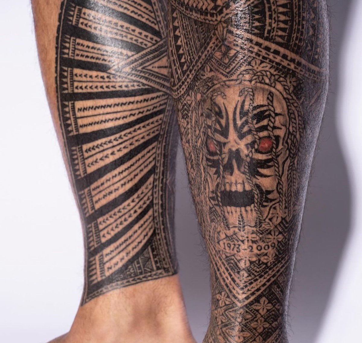 Jey Uso has a tattoo that pays tribute to Umaga 🩸
