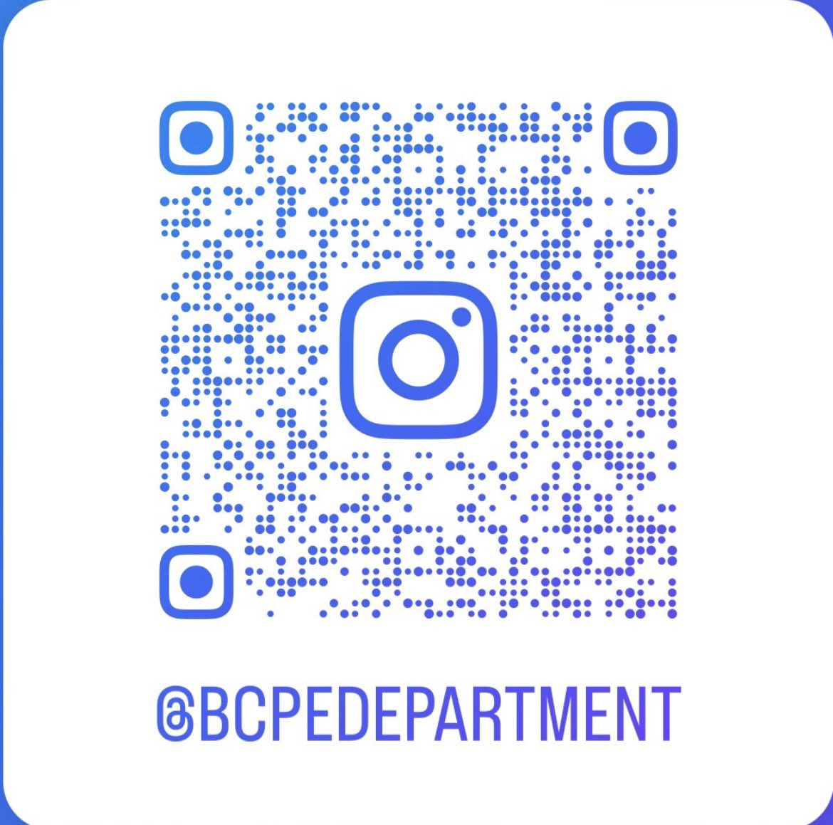 Make sure to follow us on Instagram @bcpedepartment for all updates regarding fixtures, lessons, extra curricular, trips, events and study resources!!💪🏻