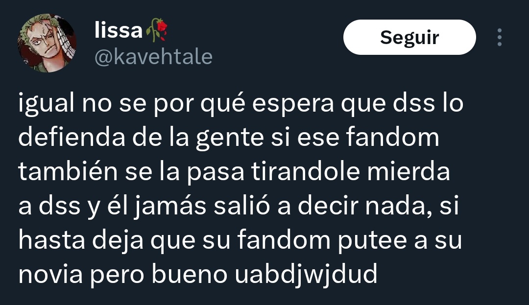 qifreywf's tweet photo. Esta wey se la pasa acosando y hateando a Reb pero ahora se hace la ofendida por una mención en un tweet de oído jajajjaja
Además ¿cuando le hemos tirado a Dess? se inventa cualquiera xd https://t.co/ZTU6FjL0qq