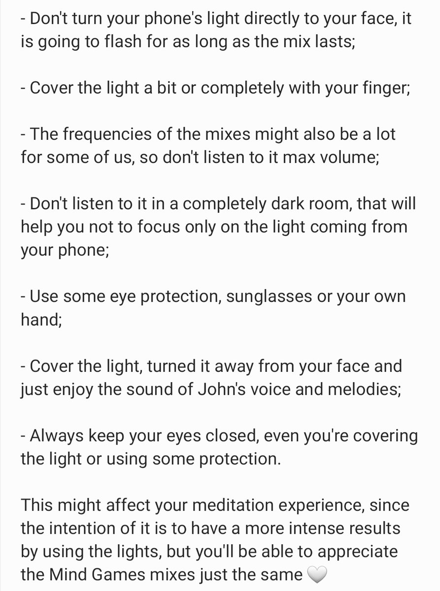 My autistic John Lennon fans, if you want to listen to the new meditation mixes, please read first the medical instructions on the Lumenate app If you are sensitive, here are some things you can do: