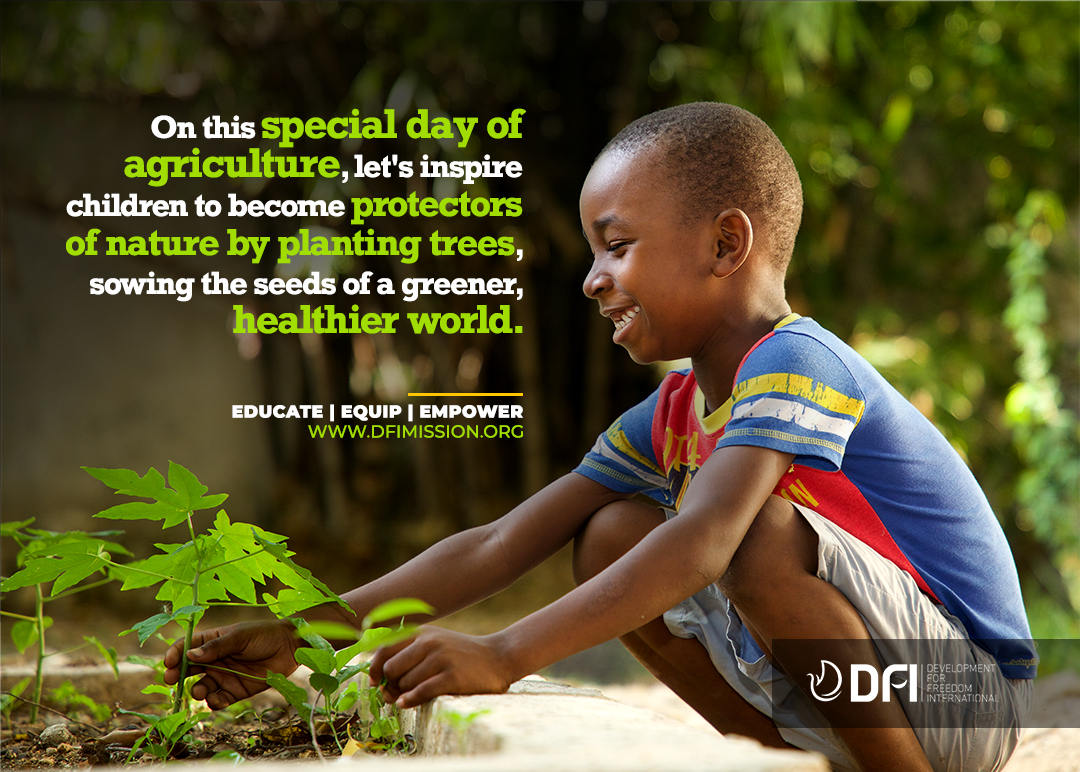On this special day of agriculture, let's inspire children to become protectors of nature by planting trees, sowing the seeds of a greener, healthier world.
.
.
#natureguardians #greenworldinitiative #plantingfortomorrow #sustainablekids