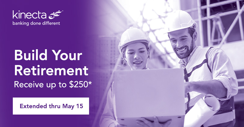 Don't miss out on our extended offer! Transfer new money into an investment account by May 15th and receive up to $250. Let's build your retirement! 💰🌟 Visit kinecta.org/retirement for more details. #financialplanning #investing #retirementplan